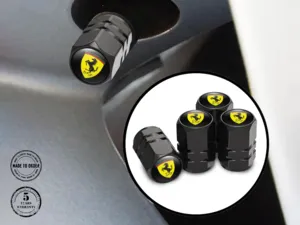 Ferrari Cappelli valvola Auto Finish Lucido Max